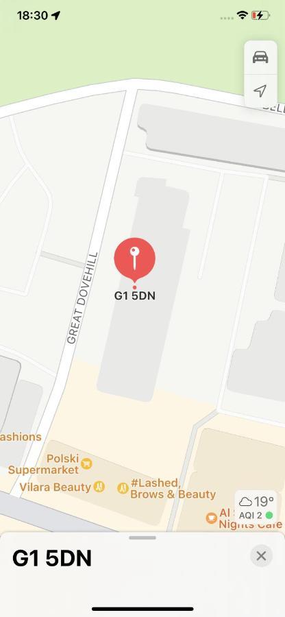 City Centre 2 Bedroom Apartment, Secure Parking. غلاسغو المظهر الخارجي الصورة